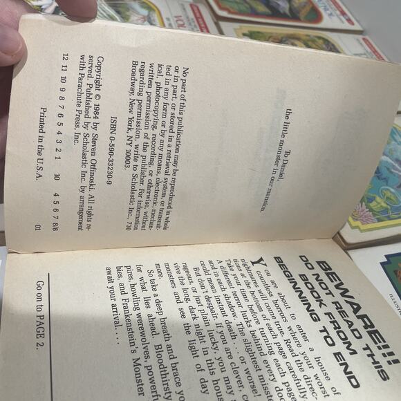 Lot Of 7 Choose Your Own Adventure S. by Various Authors From The 1980s - Picture 8 of 9
